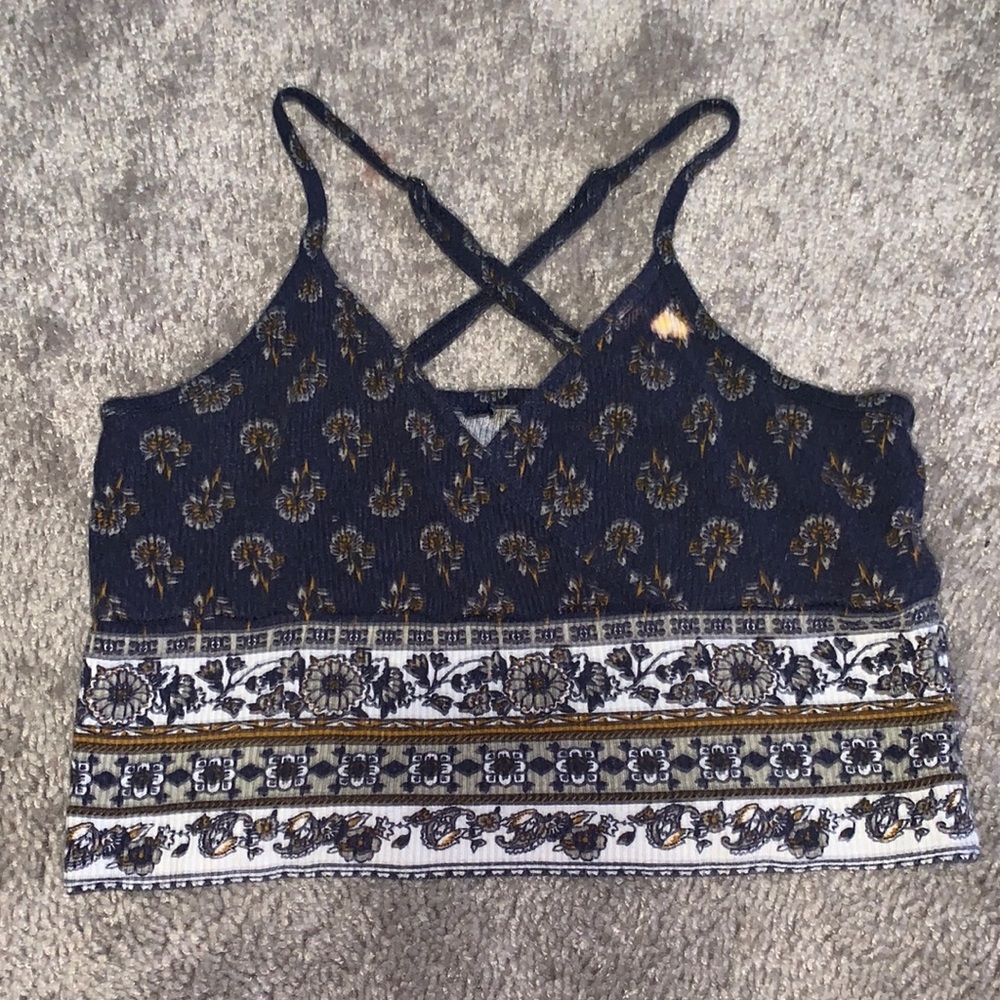 crop top tank top
